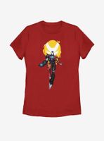 Marvel Iron Man Venomized Icon Takeover Womens T-Shirt