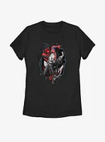 Marvel Spider-Man Venomized Icon Takeover Womens T-Shirt