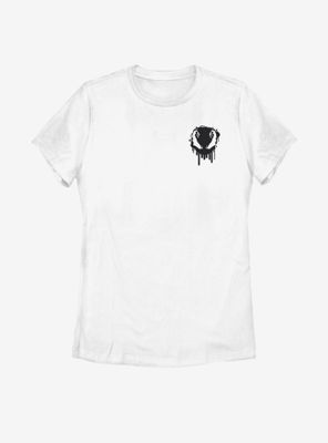 Marvel Venomized Black Drip Icon Womens T-Shirt