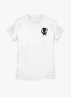 Marvel Venomized Black Drip Icon Womens T-Shirt