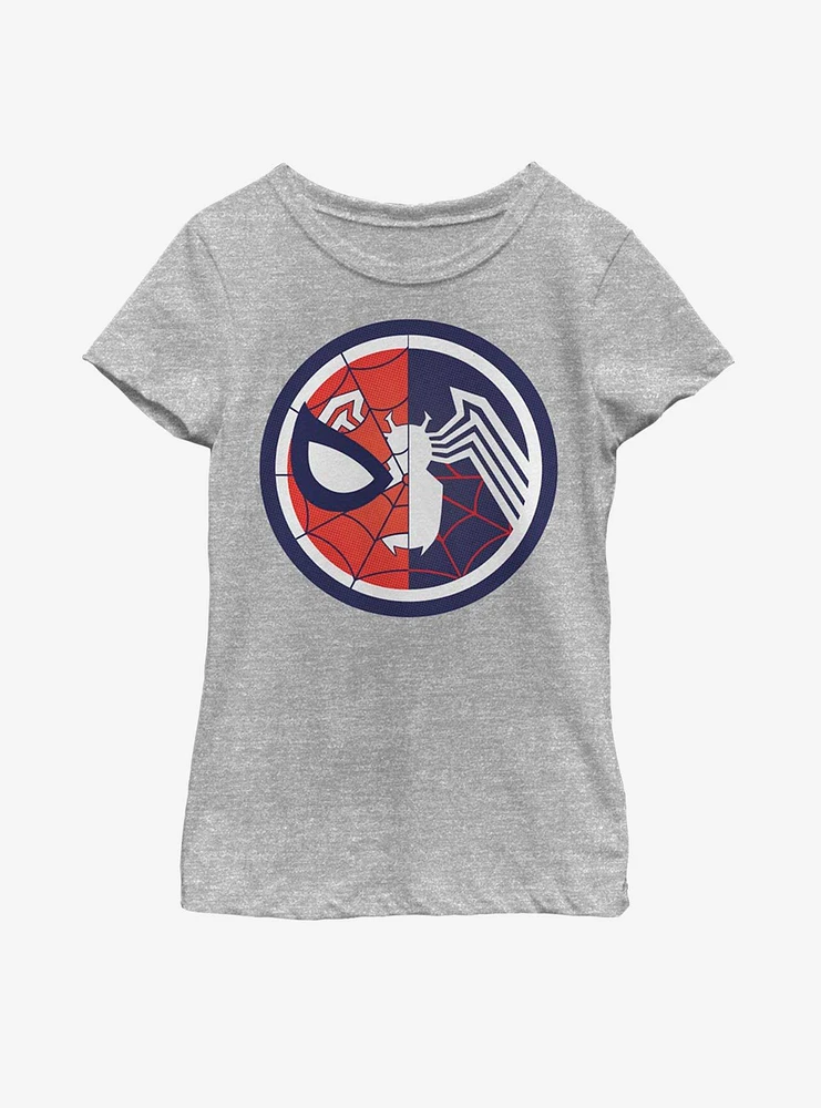 Marvel Spider-Man Venomized Icon Youth Girls T-Shirt