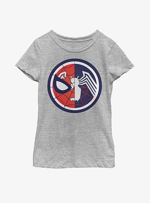 Marvel Spider-Man Venomized Icon Youth Girls T-Shirt
