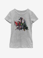 Marvel Avengers Venomized Takeover Youth Girls T-Shirt