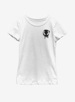 Marvel Venomized Black Drip Icon Youth Girls T-Shirt