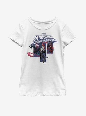 Marvel Spider-Man Venomized Maximum Venom Youth Girls T-Shirt