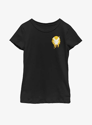 Marvel Iron Man Venomized Icon Drip Youth Girls T-Shirt