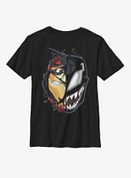 Marvel Iron Man Venomized Mask Takeover Youth T-Shirt
