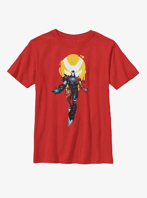 Marvel Iron Man Venomized Icon Takeover Youth T-Shirt
