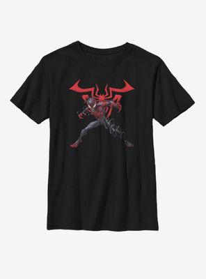 Marvel Spider-Man Venomized Miles Morales Icon Takeover Youth T-Shirt