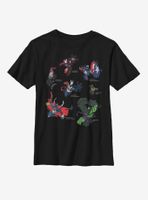 Marvel Avengers Venomized Heroes Youth T-Shirt