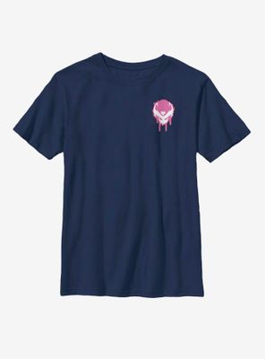 Marvel Venomized Pink Icon Drip Youth T-Shirt