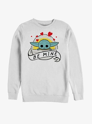 Star Wars The Mandalorian Child Be Mine Sweatshirt