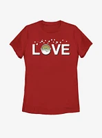 Star Wars The Mandalorian Child Love Womens T-Shirt
