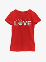 Star Wars The Mandalorian Child Love Youth Girls T-Shirt