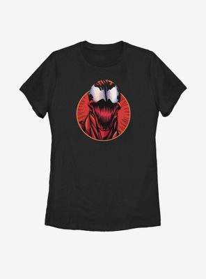 Marvel Carnage Face Womens T-Shirt