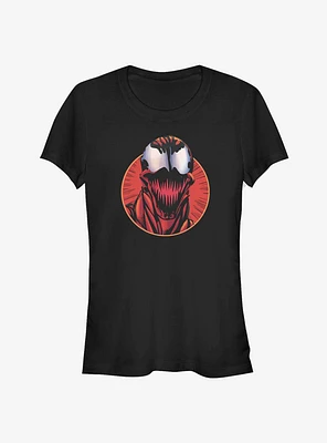 Marvel Carnage Face Girls T-Shirt
