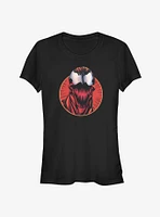 Marvel Carnage Face Girls T-Shirt