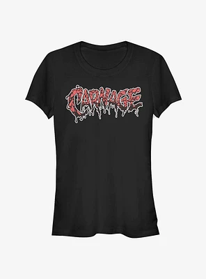 Marvel Carnage Logo Girls T-Shirt
