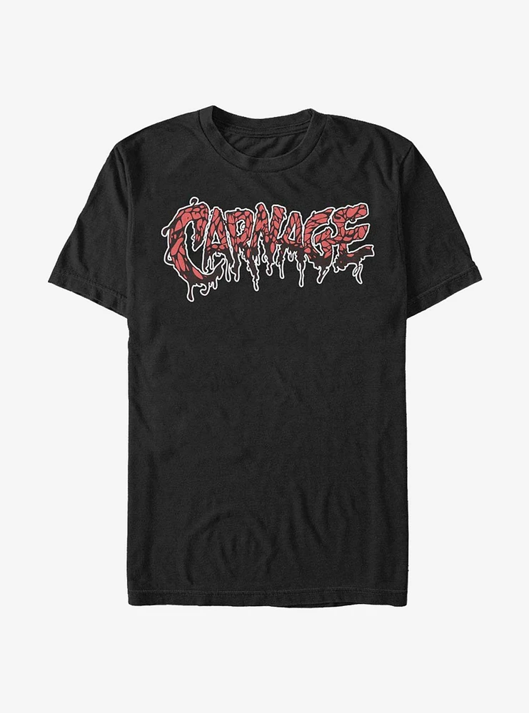 Marvel Venom Carnage Logo T-Shirt