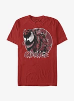 Marvel Carnage Circle T-Shirt