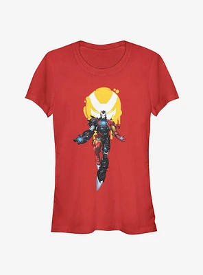 Marvel Iron Man Venomized Icon Takeover Girls T-Shirt