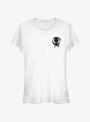 Marvel Venomized Black Drip Icon Girls T-Shirt