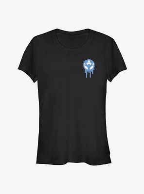 Marvel Captain America Venomized Drip Icon Girls T-Shirt