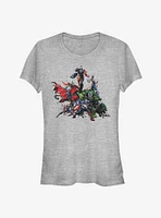 Marvel Avengers Venomized Takeover Girls T-Shirt