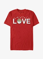 Star Wars The Mandalorian Child Love T-Shirt