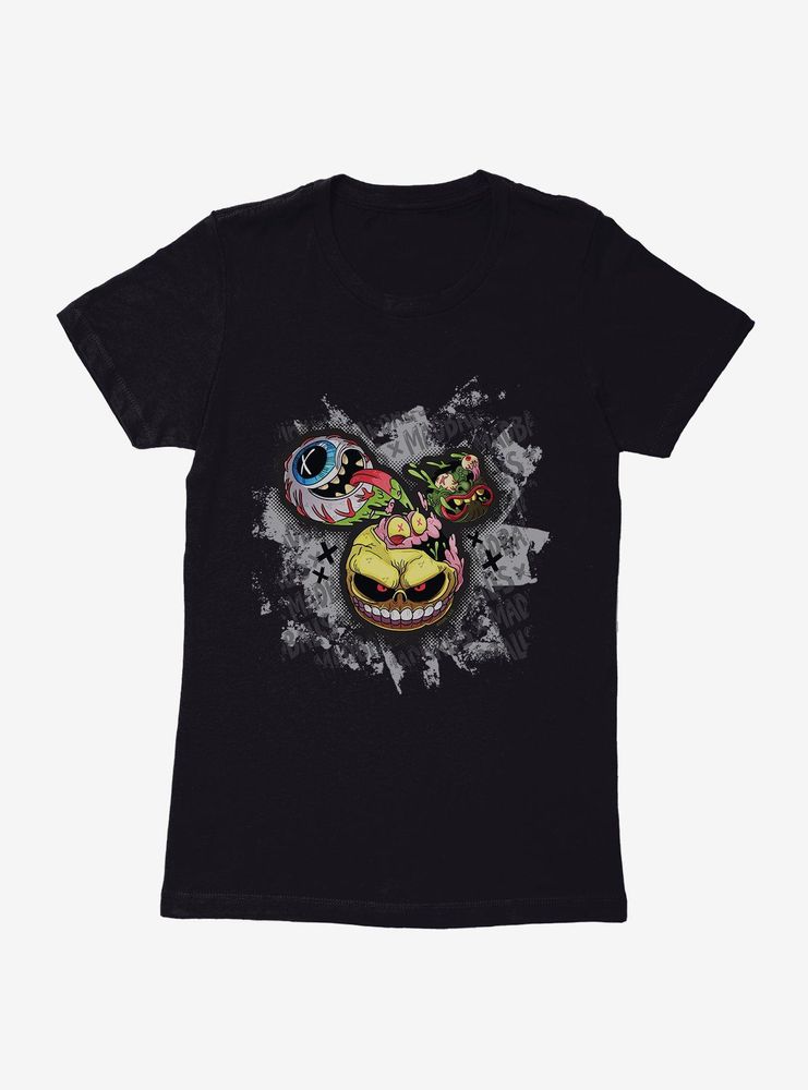 Madballs Skull Face Crew Womens T-Shirt