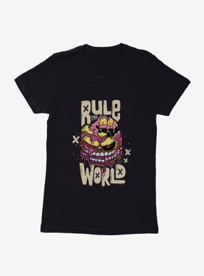 Madballs Skull Face Rule The World Womens T-Shirt