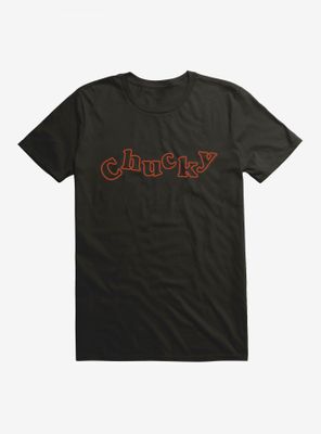 Chucky Classic Red Logo Outline T-Shirt