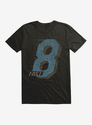 The Fate Of Furious Fast 8 Stencil Logo T-Shirt