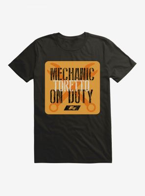The Fate Of Furious Mechanic On Duty T-Shirt