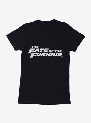 The Fate Of Furious Classic Movie Script Womens T-Shirt