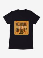 The Fate Of Furious Mechanic On Duty Womens T-Shirt