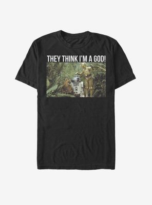 Star Wars C-3PO God T-Shirt