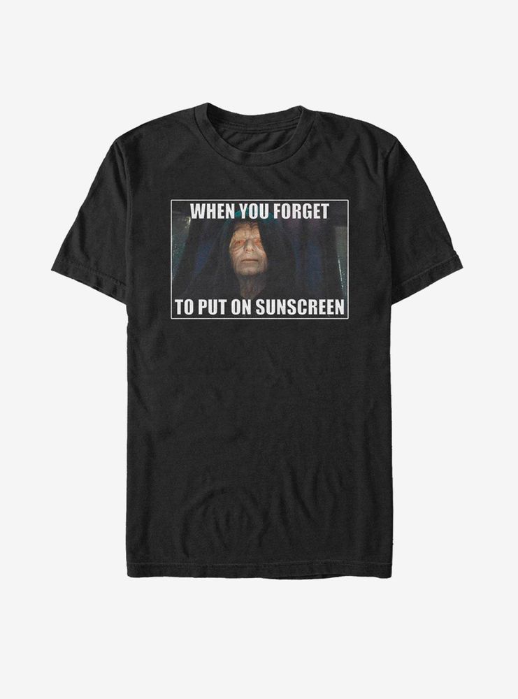 Star Wars Forget To Put On Sunscreen T-Shirt
