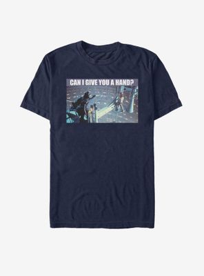 Star Wars Vader Luke Can I Give You A Hand T-Shirt