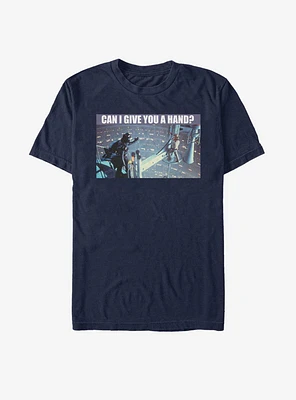Star Wars Vader Luke Can I Give You A Hand T-Shirt