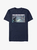Star Wars Vader Luke Can I Give You A Hand T-Shirt