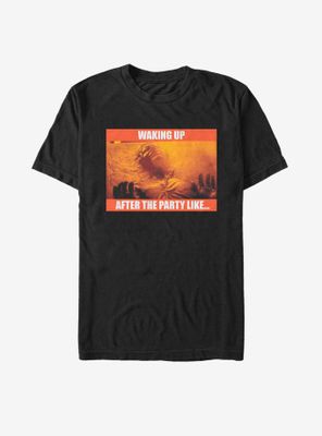 Star Wars Waking Up After The Party T-Shirt