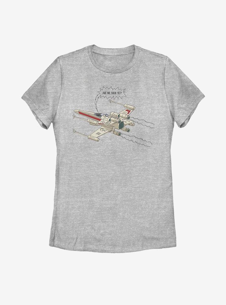 Star Wars Are We There Yet Womens T-Shirt
