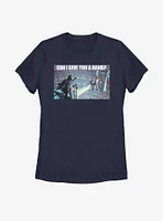 Star Wars Vader Luke Can I Give You A Hand Womens T-Shirt