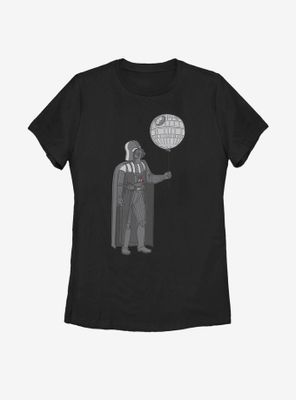 Star Wars Death Balloon Womens T-Shirt