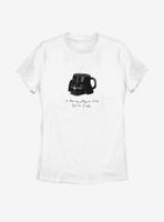 Star Wars Coffee On The Dark Side Womens T-Shirt