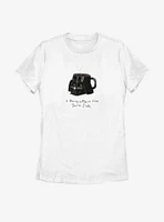 Star Wars Coffee On The Dark Side Womens T-Shirt