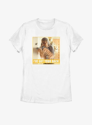 Star Wars Chewie C-3PO I've Got Your Back Womens T-Shirt