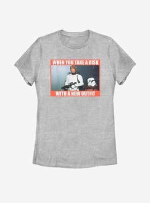 Star Wars Risky New Outfit Womens T-Shirt