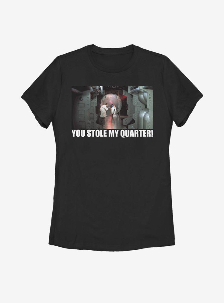 Star Wars Quarter Stealer Womens T-Shirt